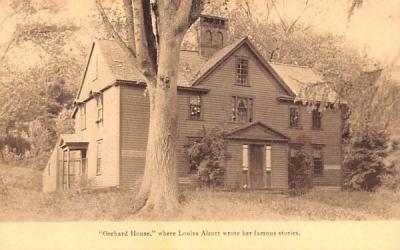 Orchard House Concord, Massachusetts Postcard
