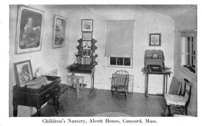 Children's Nursery Concord, Massachusetts Postcard