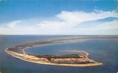 Air View Tip of Cape Cod Massachusetts Postcard