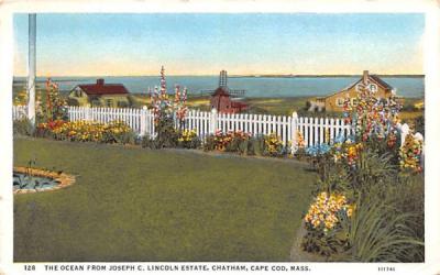 The Ocean from Joseph C. Lincoln Estate Chatham, Massachusetts Postcard