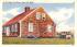 An Old Cape Cod House Massachusetts Postcard