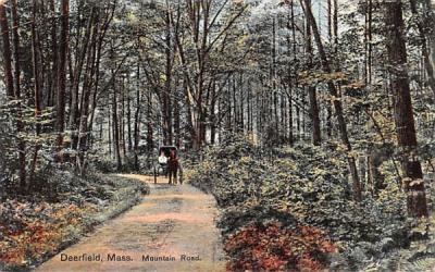 Mountain Road Deerfield, Massachusetts Postcard