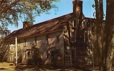 Historic Hall Tavern Deerfield, Massachusetts Postcard