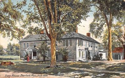 Frary House Deerfield, Massachusetts Postcard