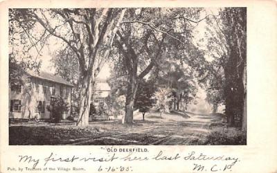 Old Deerfield Massachusetts Postcard
