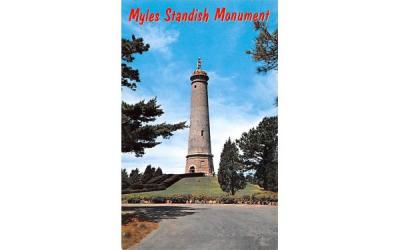 Myles Standish Monument Duxbury, Massachusetts Postcard
