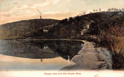 Scargo Lake & Hill Dennis, Massachusetts Postcard