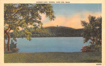Scargo Lake Dennis, Massachusetts Postcard