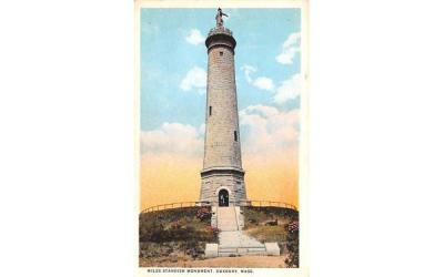 Miles Standish Monument Duxbury, Massachusetts Postcard