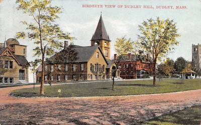 Birdseye View of Dudley Hill Massachusetts Postcard