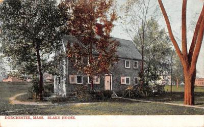 Blake House Dorchester, Massachusetts Postcard