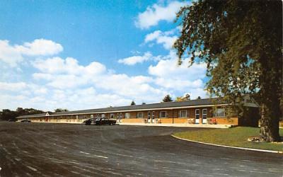 Coronet Motel Danvers, Massachusetts Postcard