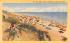 The Town Beach Dennisport, Massachusetts Postcard