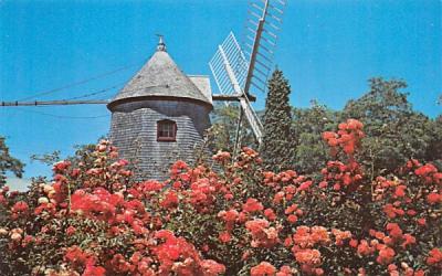 Historic Windmill Eastham, Massachusetts Postcard