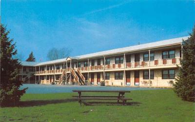 Eastham Oceanview Motel Massachusetts Postcard