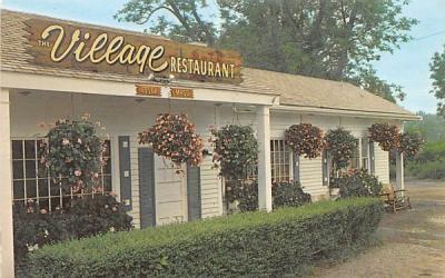 The Village Restaurant Essex, Massachusetts Postcard