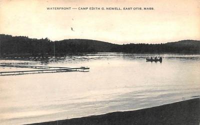 Waterfront East Otis, Massachusetts Postcard