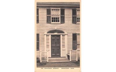 The Donaldson Doorway Edgartown, Massachusetts Postcard