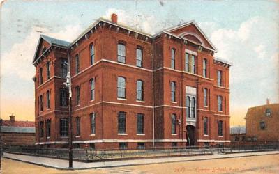 Lyman School East Boston, Massachusetts Postcard