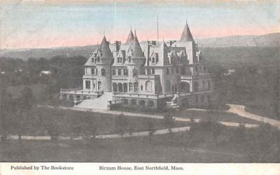 Birnam House East Northfield, Massachusetts Postcard