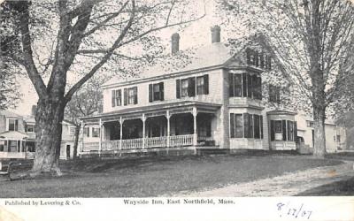 Wayside Inn East Northfield, Massachusetts Postcard