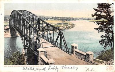 Schell Memorial Bridge East Northfield, Massachusetts Postcard