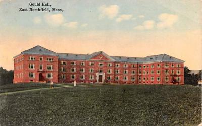 Gould Hall East Northfield, Massachusetts Postcard