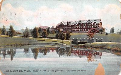 Hotel Northfield & grounds East Northfield, Massachusetts Postcard