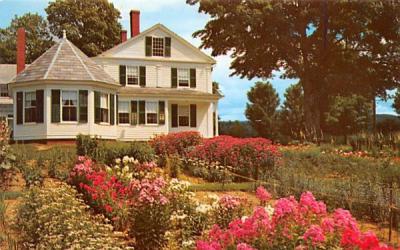 D.L. Moody's Birthplace East Northfield, Massachusetts Postcard