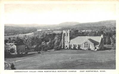 Connecticut Valley  East Northfield, Massachusetts Postcard