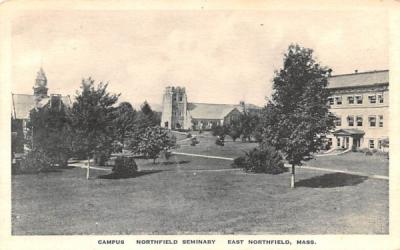 Campus East Northfield, Massachusetts Postcard