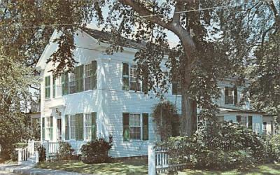 Chirgwin House Edgartown, Massachusetts Postcard