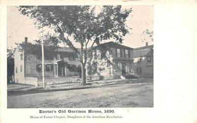 Exeter's Old Garrison House Massachusetts Postcard