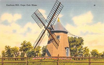 Eastham Mill Massachusetts Postcard