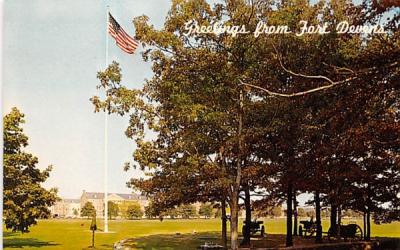 Greetings from Fort Devens Massachusetts Postcard