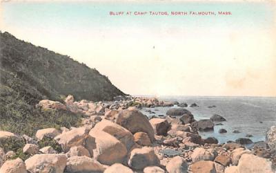 Bluff at Camp Tautog Falmouth, Massachusetts Postcard