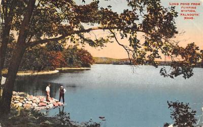Long Pond from Pumping Station Falmouth, Massachusetts Postcard