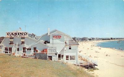 View Showing the Beautiful Beach Falmouth, Massachusetts Postcard