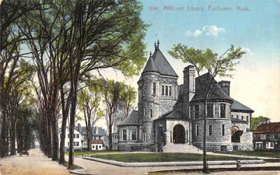 Millicent Library Fairhaven, Massachusetts Postcard