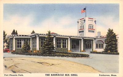 The Barnacle Sea Grill Fairhaven, Massachusetts Postcard