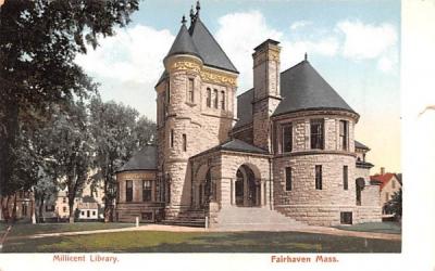 Millicent Library Fairhaven, Massachusetts Postcard