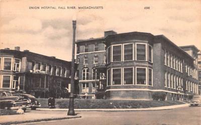 Union Hospital Fall River, Massachusetts Postcard