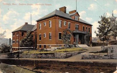 Cleghorn District  Fitchburg, Massachusetts Postcard