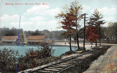 Bathing Pavilion Fitchburg, Massachusetts Postcard