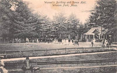 Women's Building & Dance Hall Fitchburg, Massachusetts Postcard