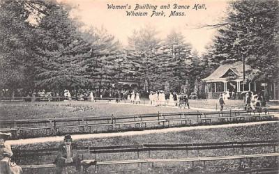 Women's Building & Dance Hall Fitchburg, Massachusetts Postcard