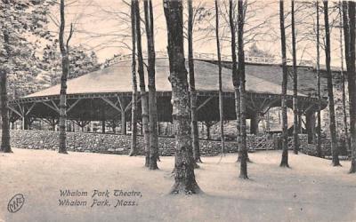 Whalom Park Theatre Fitchburg, Massachusetts Postcard