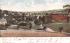 Birdseye View from Prospect St. Fitchburg, Massachusetts Postcard