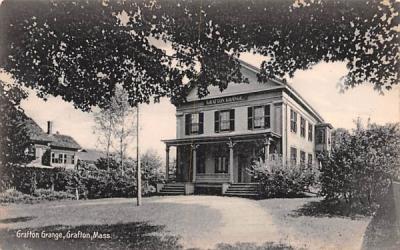Grafton Grange Massachusetts Postcard