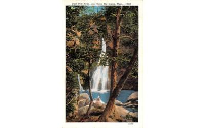 Bash-Bish Falls Great Barrington, Massachusetts Postcard